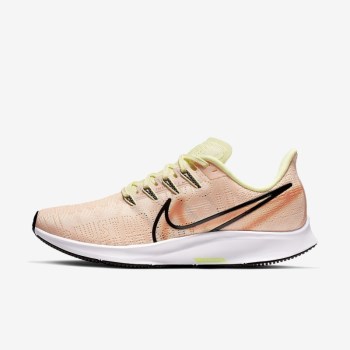 Nike Air Zoom Pegasus 36 Premium Rise - Női Futócipő - Piros/Zöld/Narancssárga/Fekete